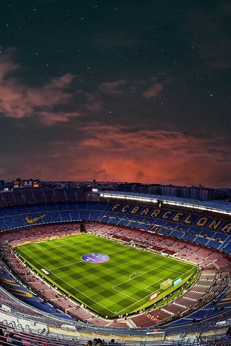 736x1103 Camp Nou iPhone Wallpaper