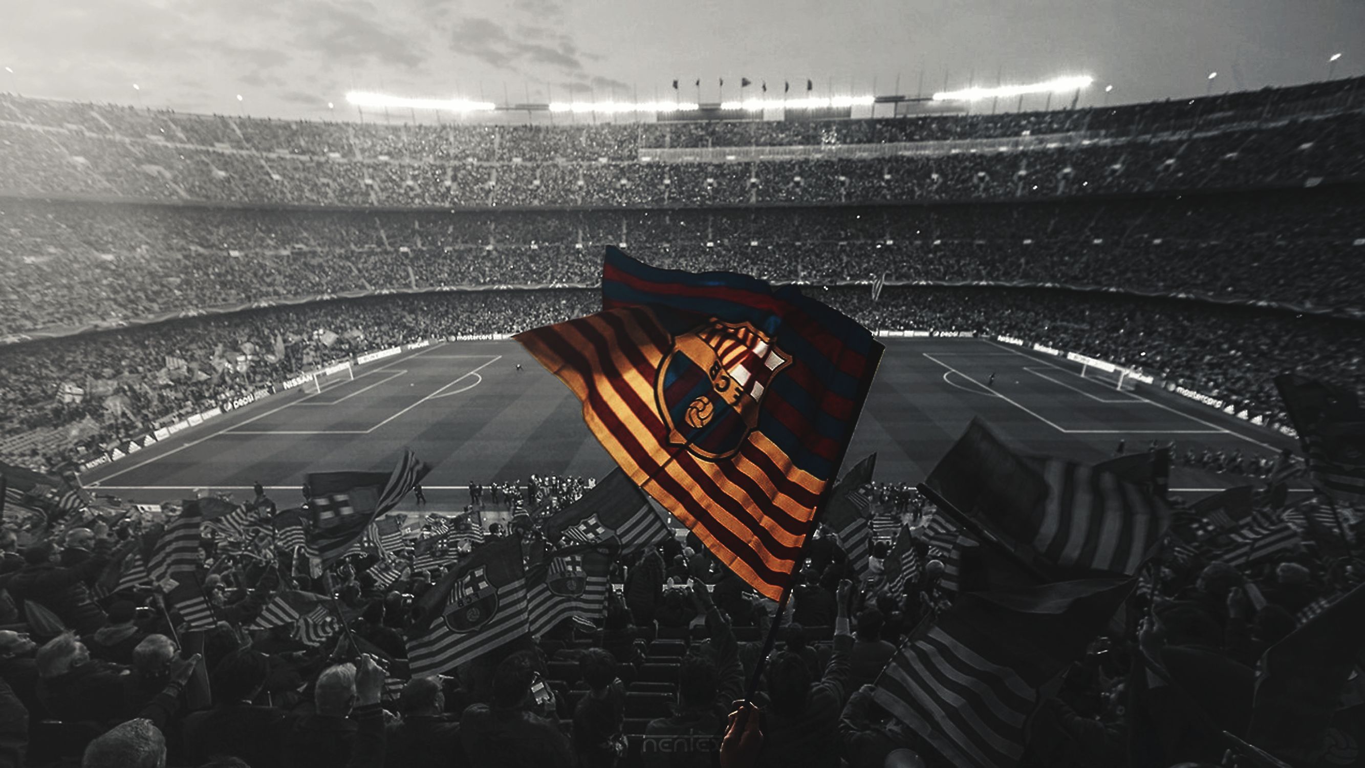 2667x1500 Phone wallpaper: Fc Barcelona, Sports, Camp Nou, Soccer 504318