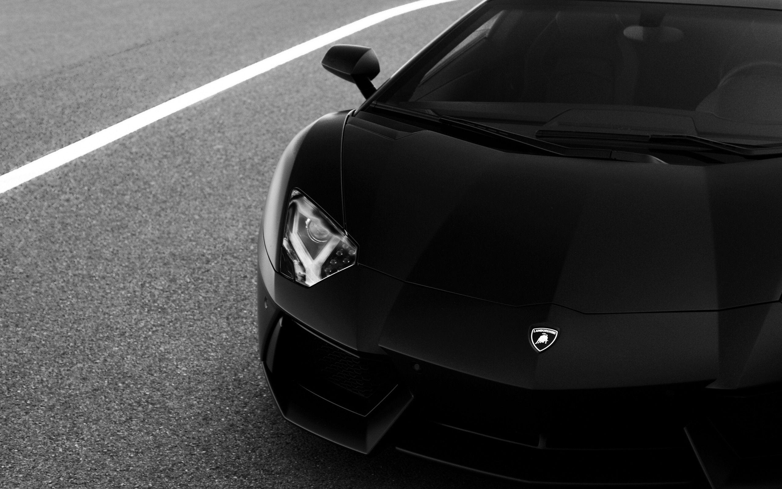 2560x1600 Black Lamborghini Wallpaper