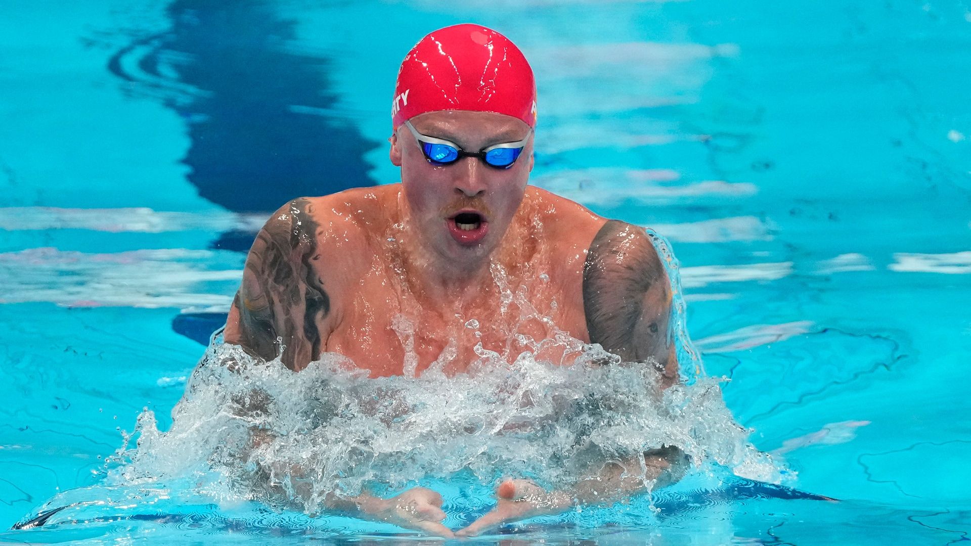 1920x1080 Adam Peaty defends 100m breaststroke gold medal