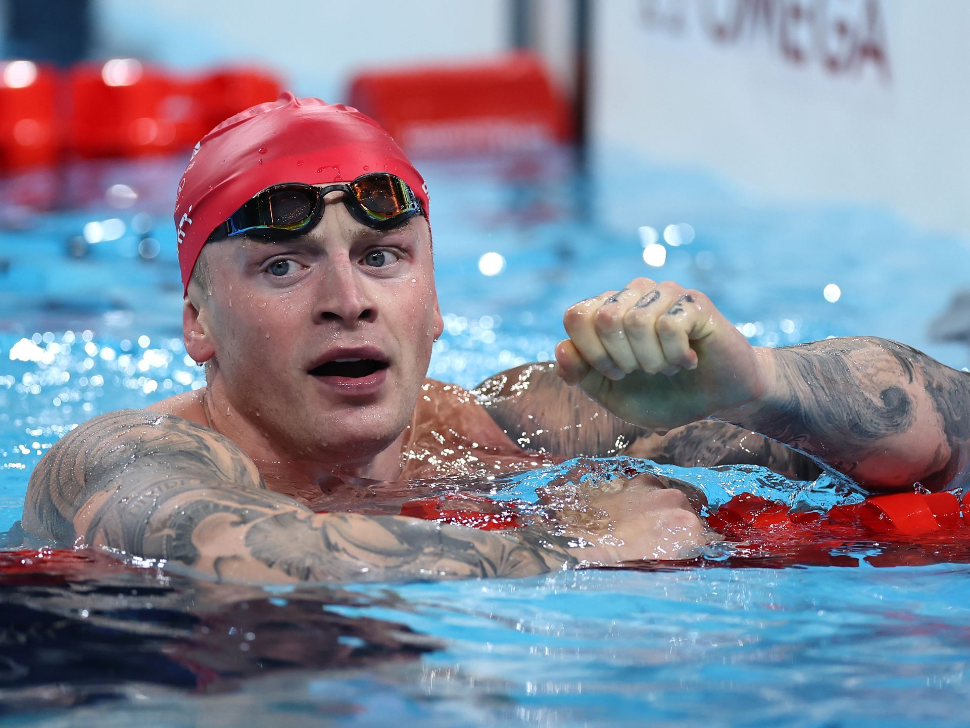 1920x1440 Olympic champion Adam Peaty has reality check on first return to pool after marrying Gordon Ramsay's daughter Holly