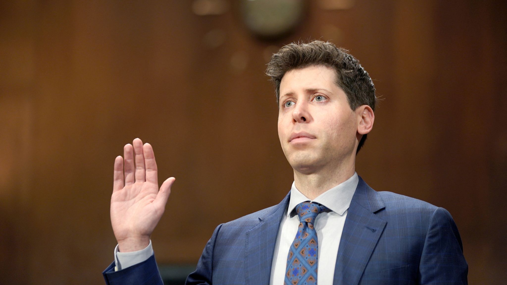 2048x1152 Sam Altman Wallpaper