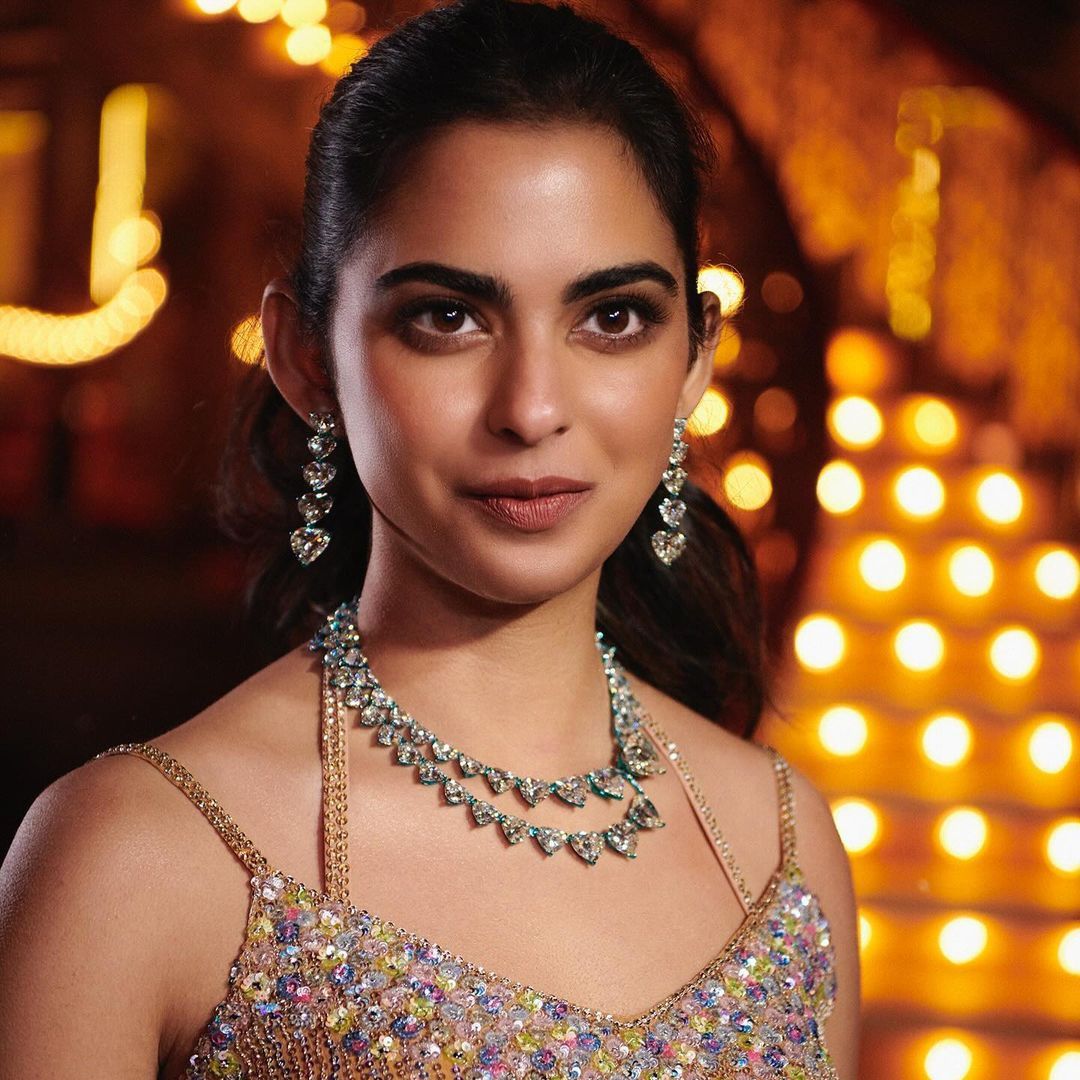 1080x1080 In Image: Isha Ambani's diamond and precious stones jewellery collection