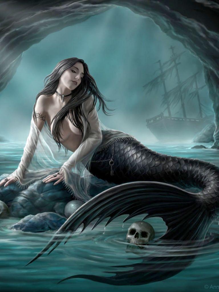 768x1024 Free download Mermaids image Siren wallpaper photo 25084952