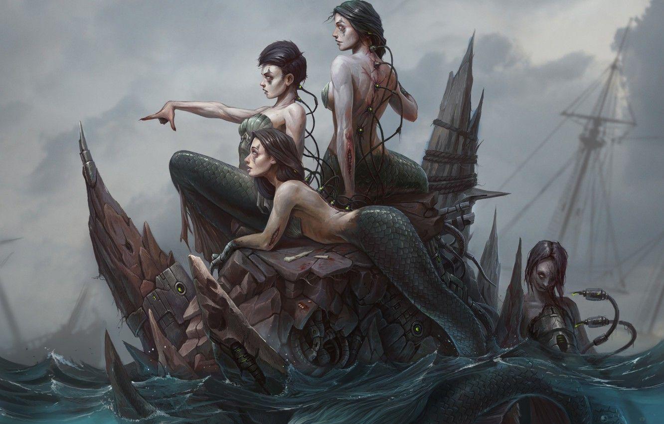 1332x850 Siren Wallpaper