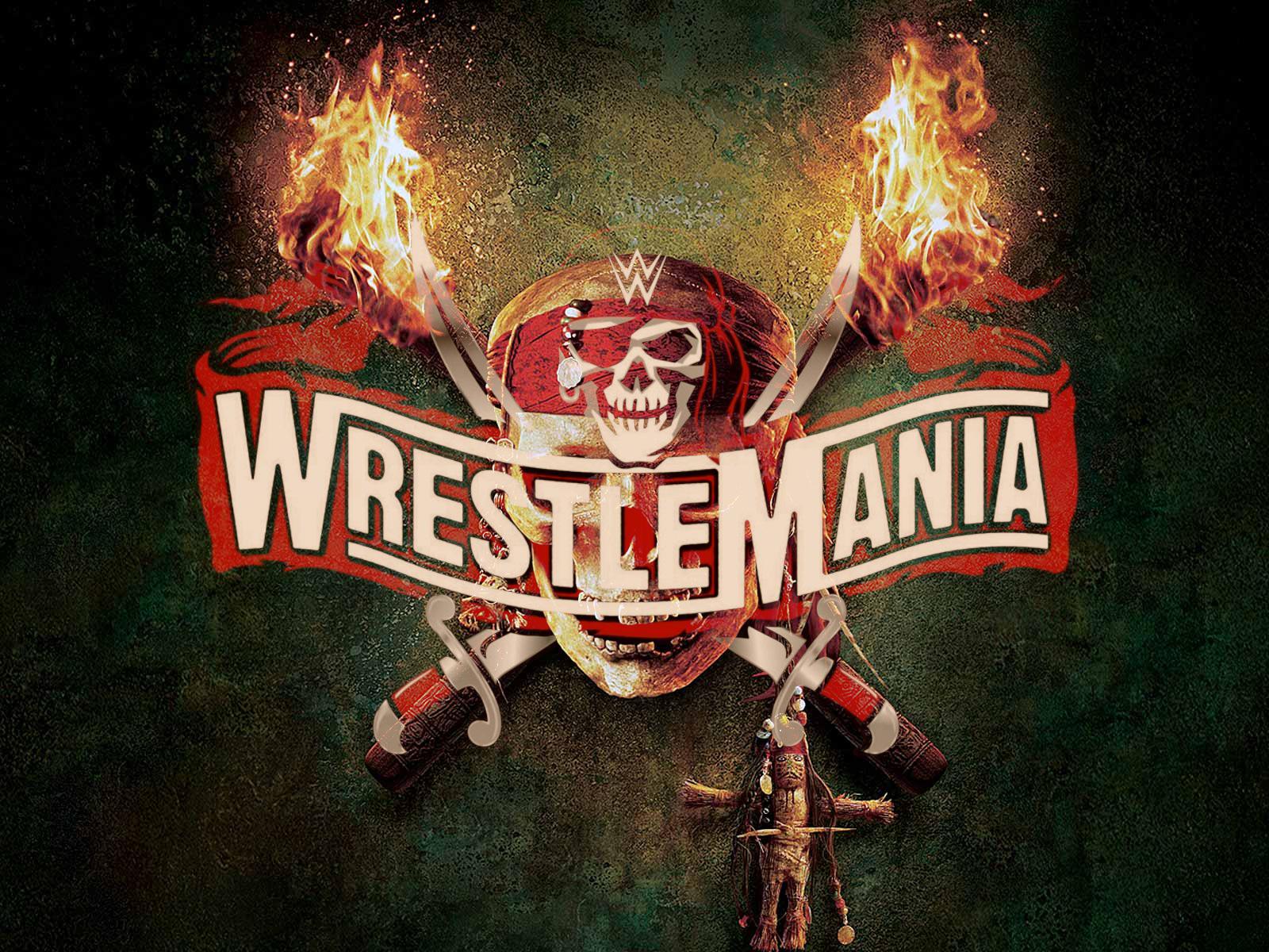 1600x1200 WWE Wrestlemania 37 custom background