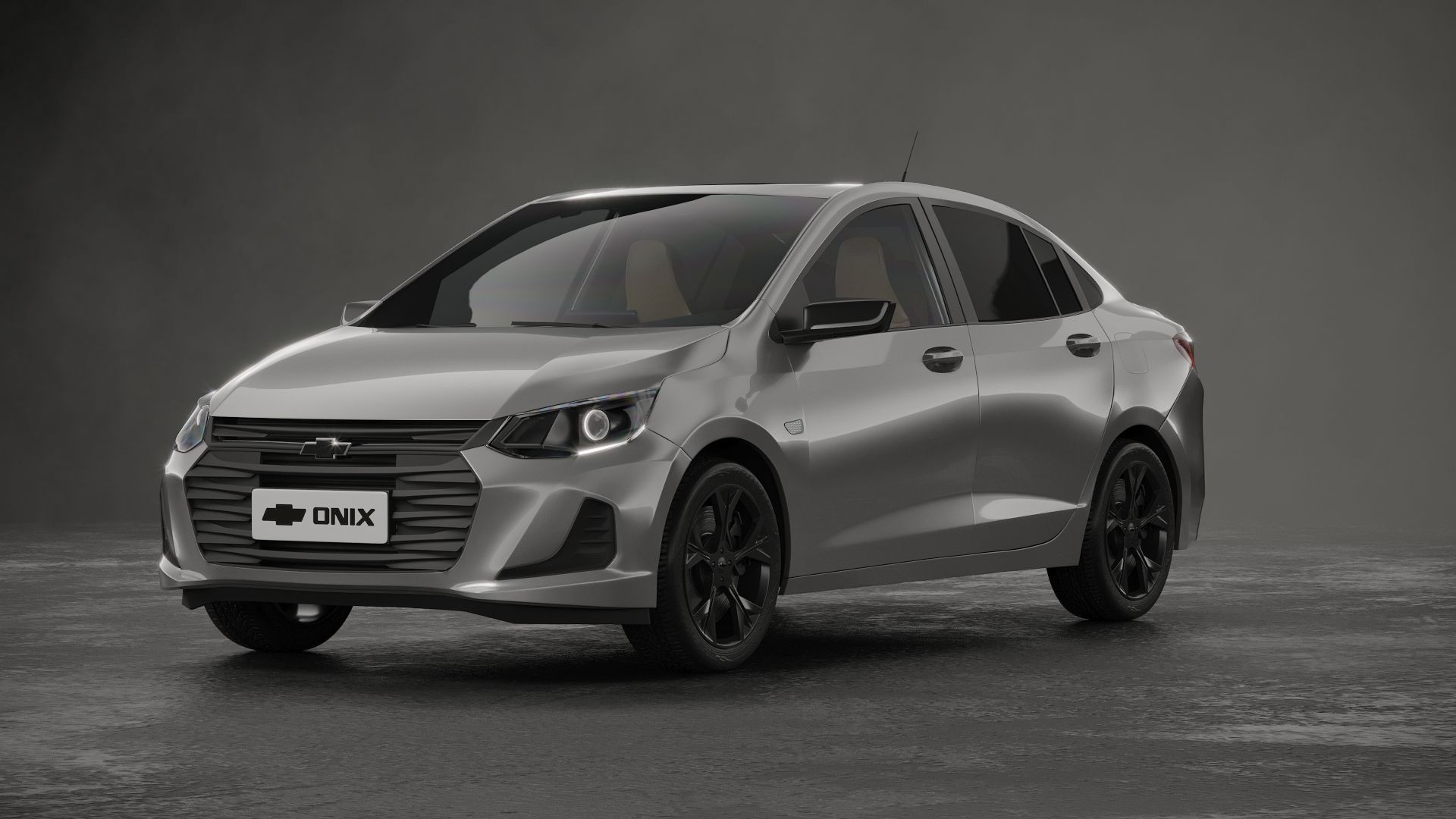 1920x1080 Chevrolet Onix 2019 3D Model