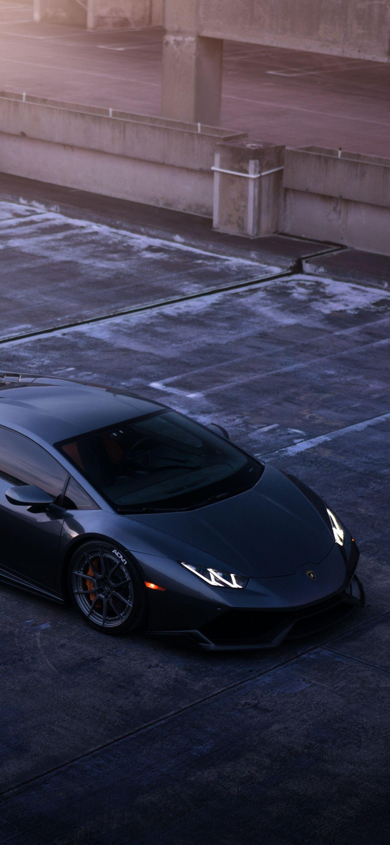 1242x2688 Black Lamborghini Huracan iPhone XS MAX HD 4k Wallpaper, Image, Background, Photo and Picture