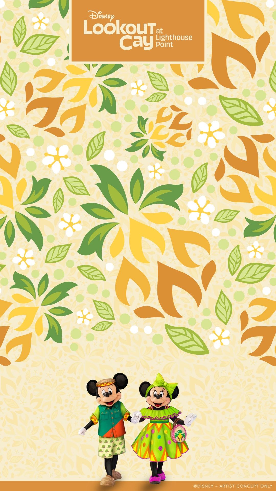 1080x1920 Disney Cruise Line Wallpaper to Celebrate New Island Getaway