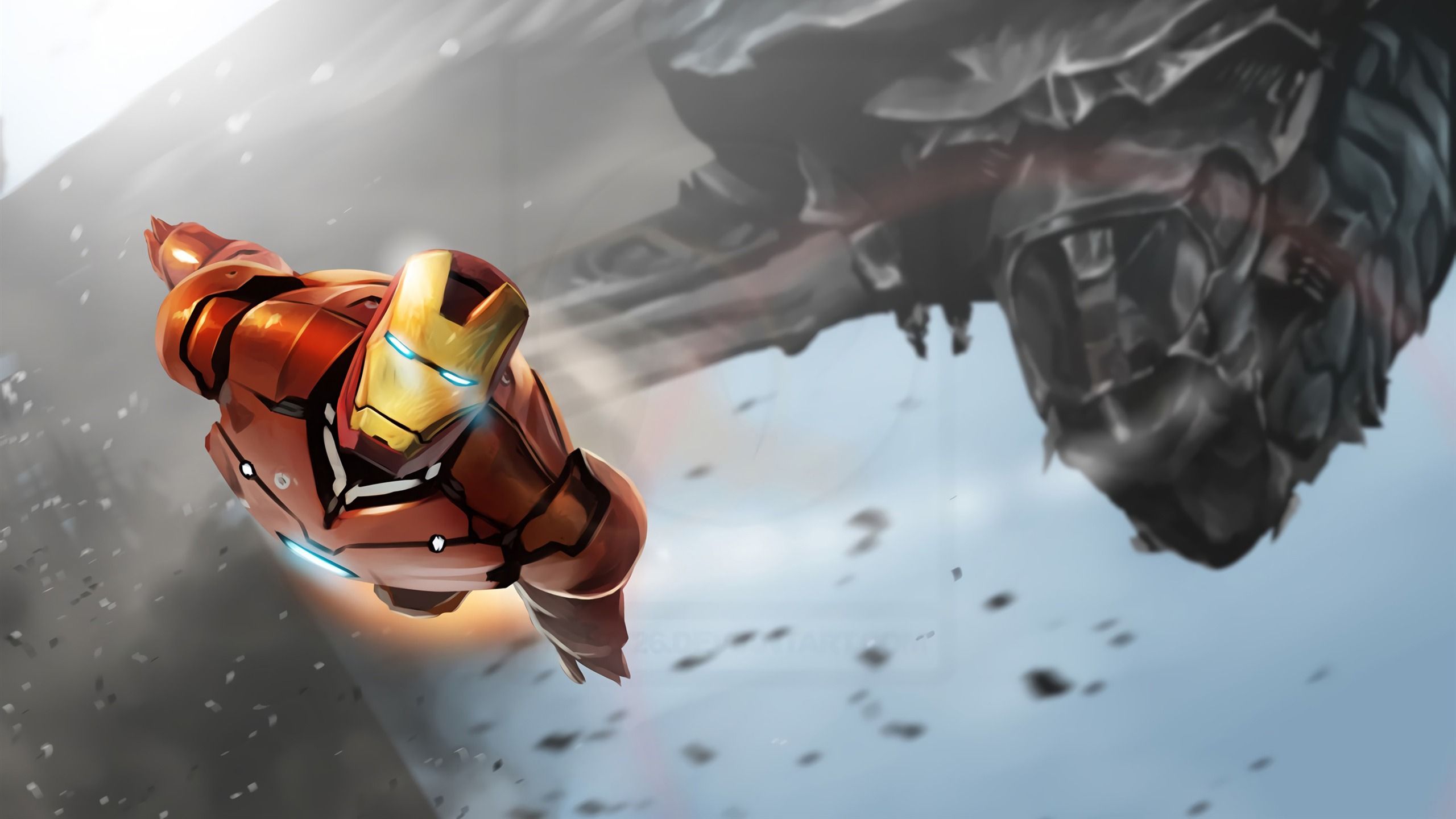 2560x1440 Iron Man 2019 Superhero Anime Character