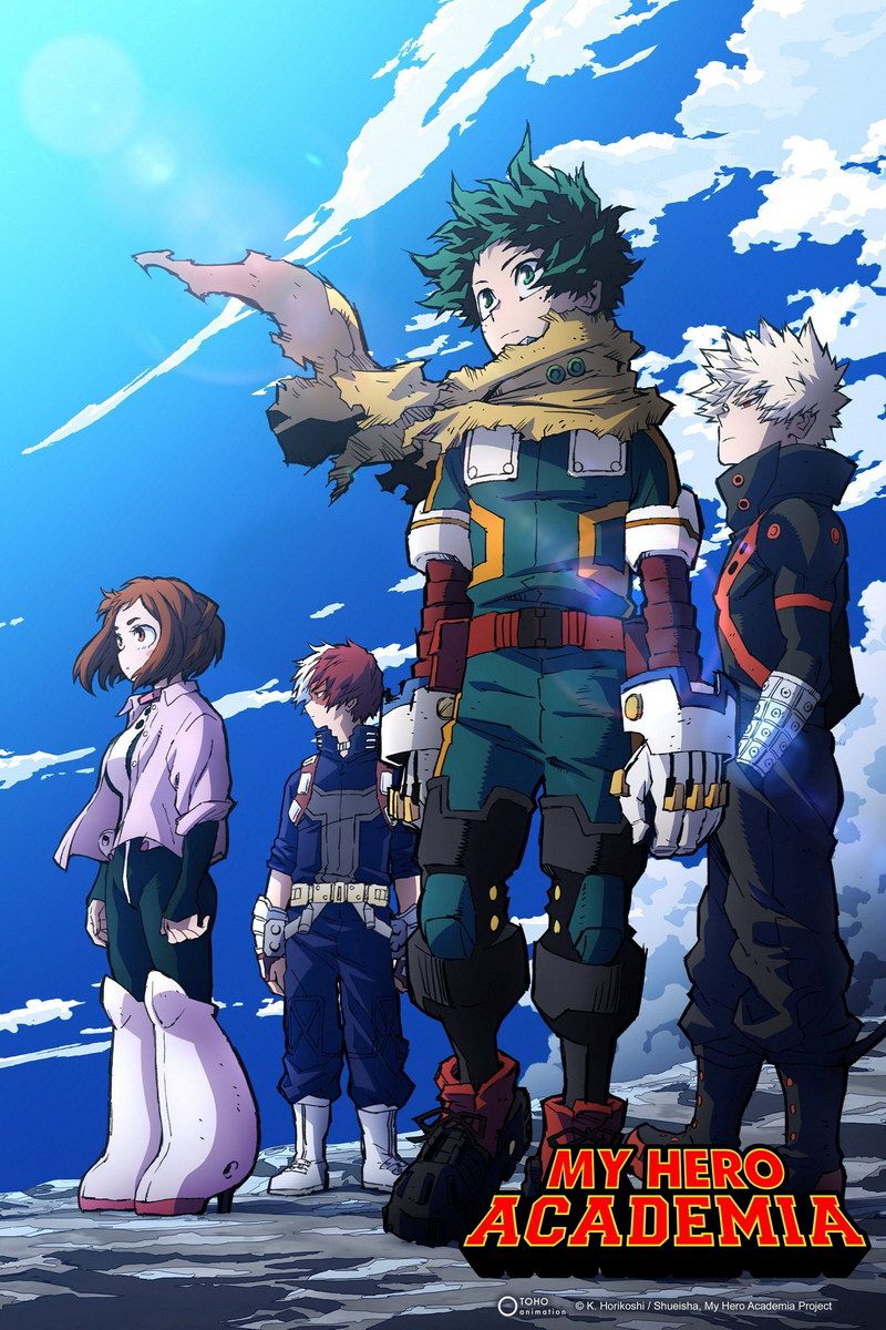 800x1200 My Hero Academia Tv Series Action Superhero School Anime Poster