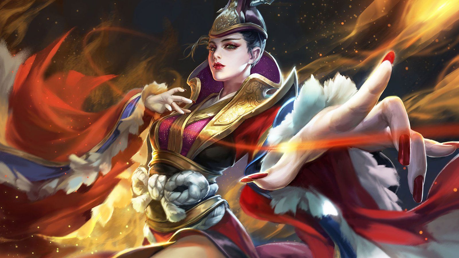 1600x900 King Of Glory Clothes Of Wu Zetian Master Quick Movement In Combat Will Get 50 Points HD Wallpaper For Desktop Full Screen 1920x1080 :