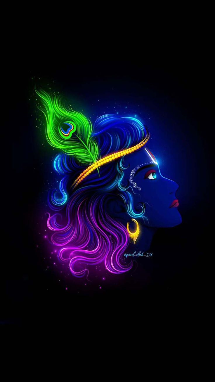 736x1308 Krishna Govinda iPhone Wallpaper HD