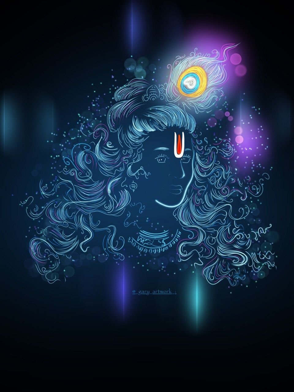 960x1280 Krishna Digital Art