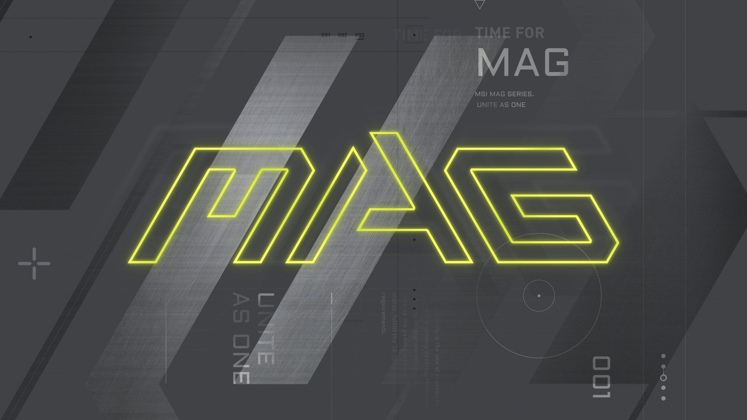 2560x1440 Wallpaper The Dark Background, Logo, Logo, Brand, Gaming, Slogan, MAG, MSI For Mobile And Desktop, Section Hi Tech, Resolution 2560x1440