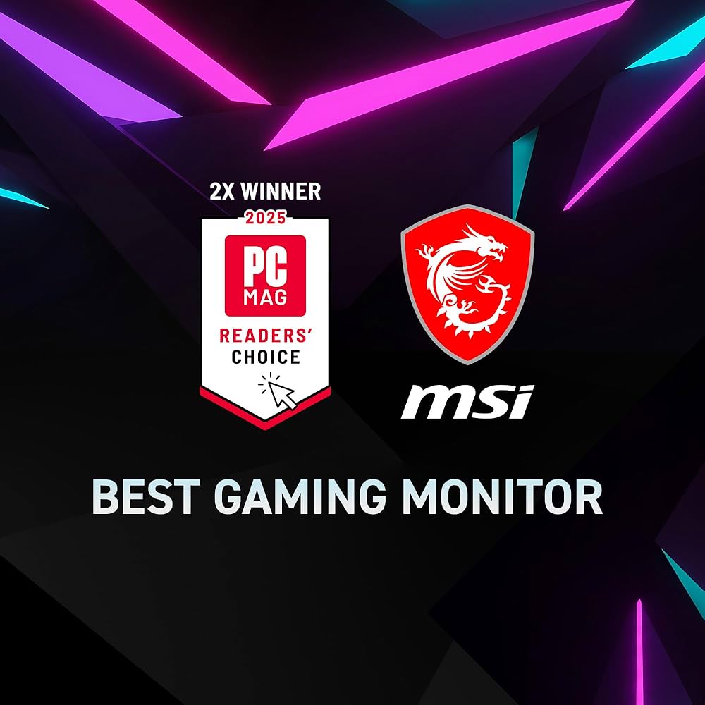 1000x1000 Msi MAG 274UPDF E16M 27 Inch 3840 X 2160 (UHD) Gaming Monitor, 160Hz, AMD Adaptive Sync, HDR Ready, HDMI, VGA Port, VESA Mountable, Tilt, 4 Side Slim Bezel, 0.5ms, Black