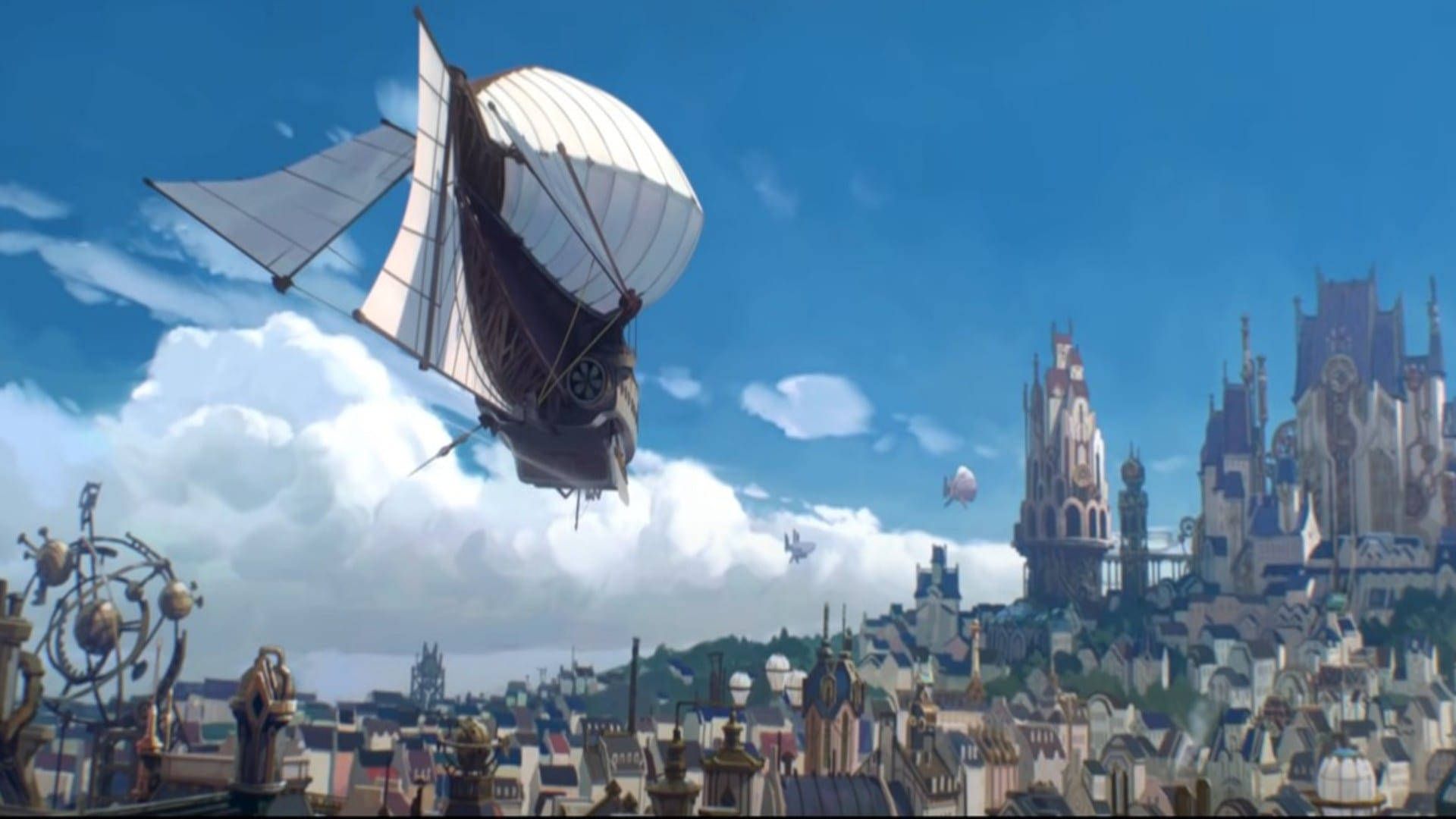 1920x1080 Arcane City Wallpaper