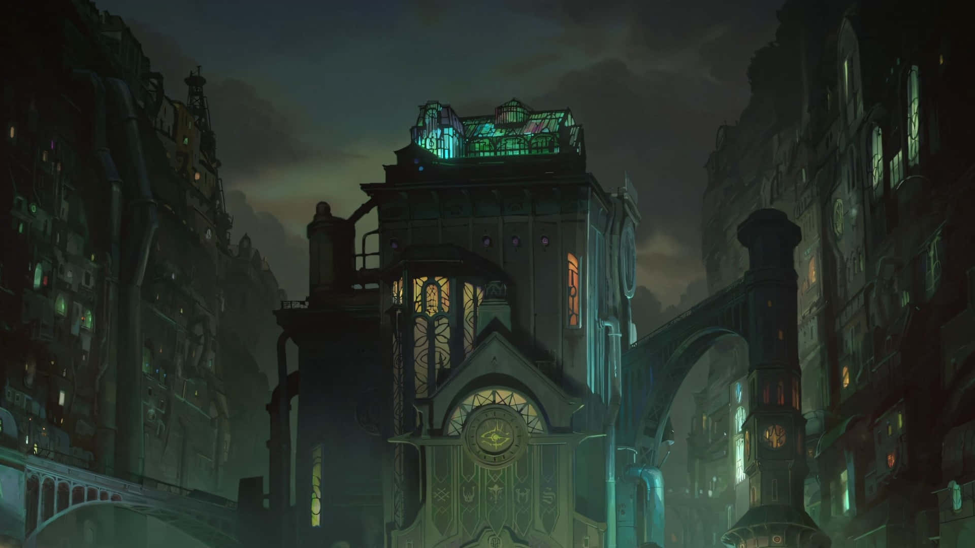 1920x1080 Download Arcane Season 2 Piltover City Wallpaper