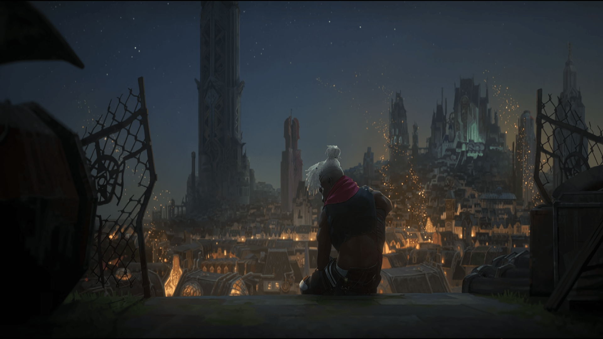 1920x1080 S2 Act 3 Spoilers Ekko Wallpaper. Decided to make a wallpaper on wallpaper engine if you guys loved this scene as much as I did <3
