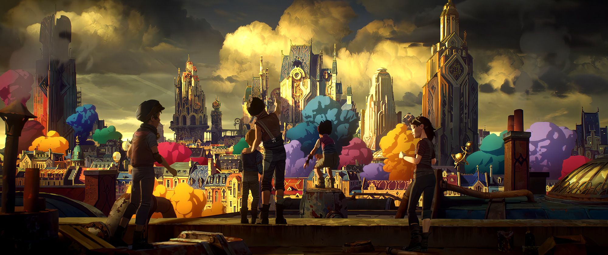 2000x841 8k Resolution Upscaled + Edited Arcane Season 2 Wallpaper link