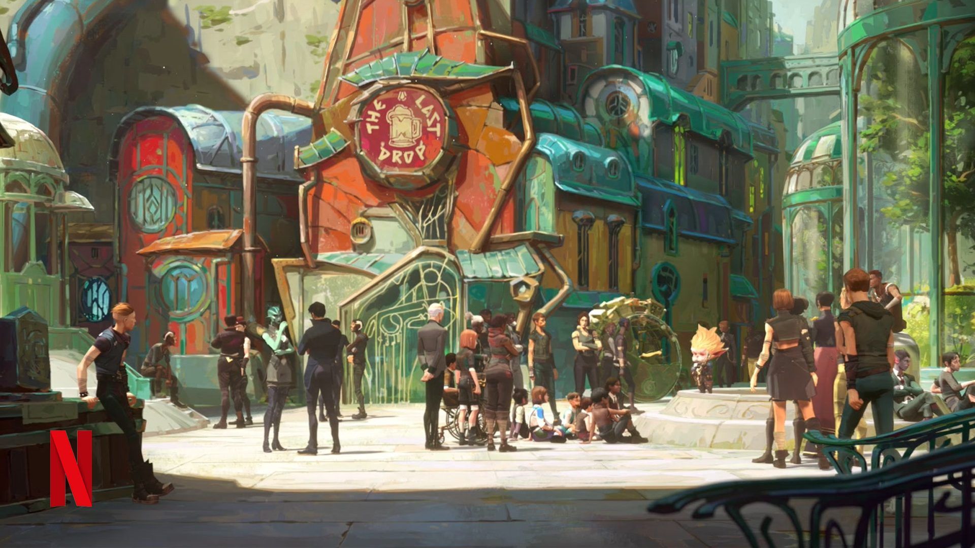 1920x1080 Crafting Crowds: Fortiche, Golaem, and the Magic of Arcane Season 2 and Entertainment