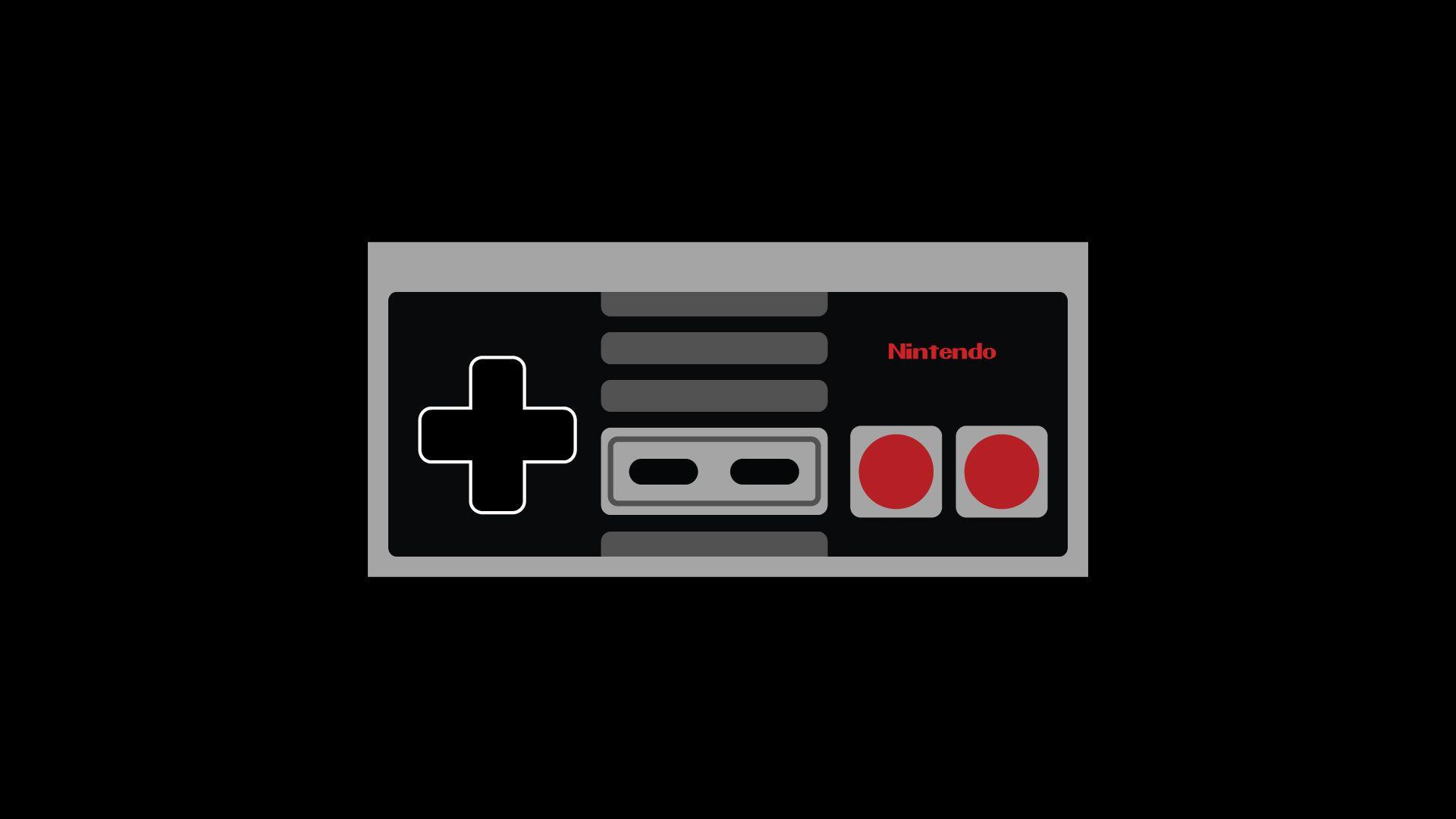 1920x1080 NES Controller Wallpaper. Wallpaper