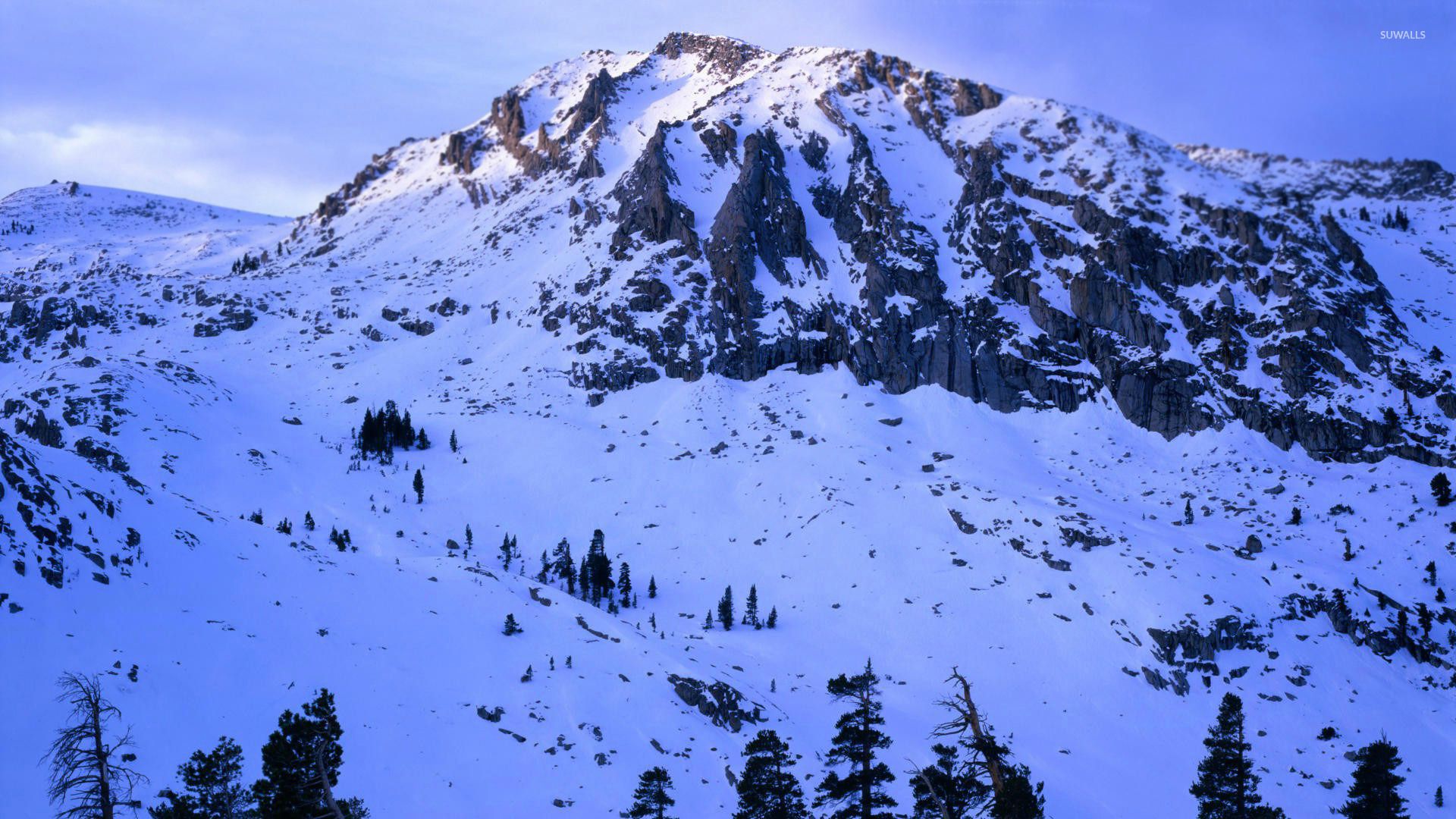 1920x1080 Snowy mountainside [2] wallpaper wallpaper