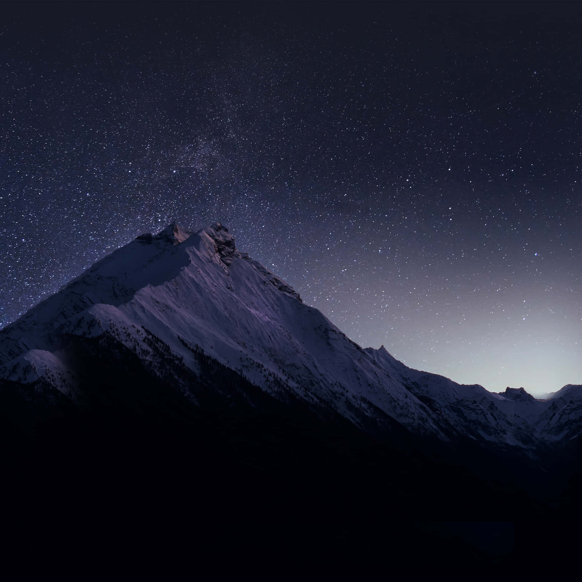1920x1920 Download Mountainside Of Blue Mountain Wallpaper