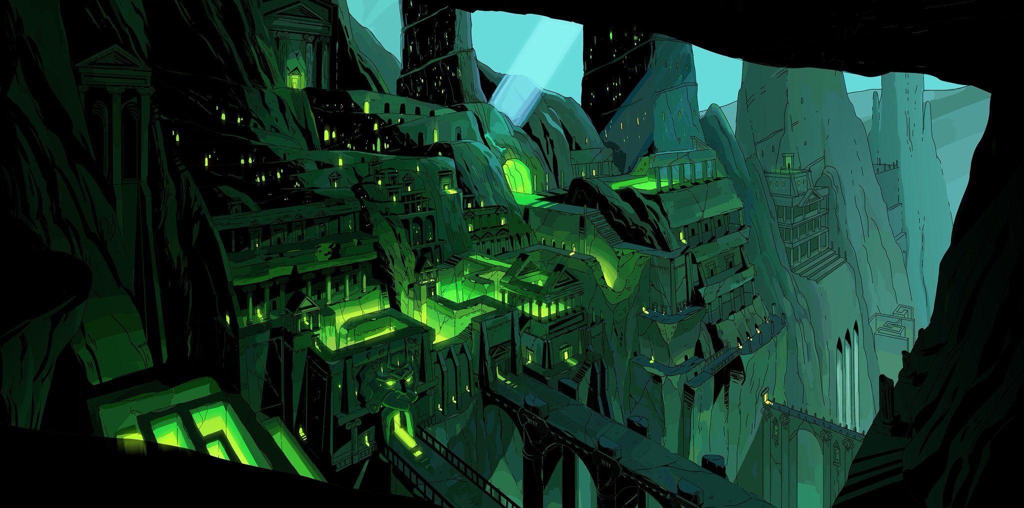 2048x1016 Tartarus Wallpaper