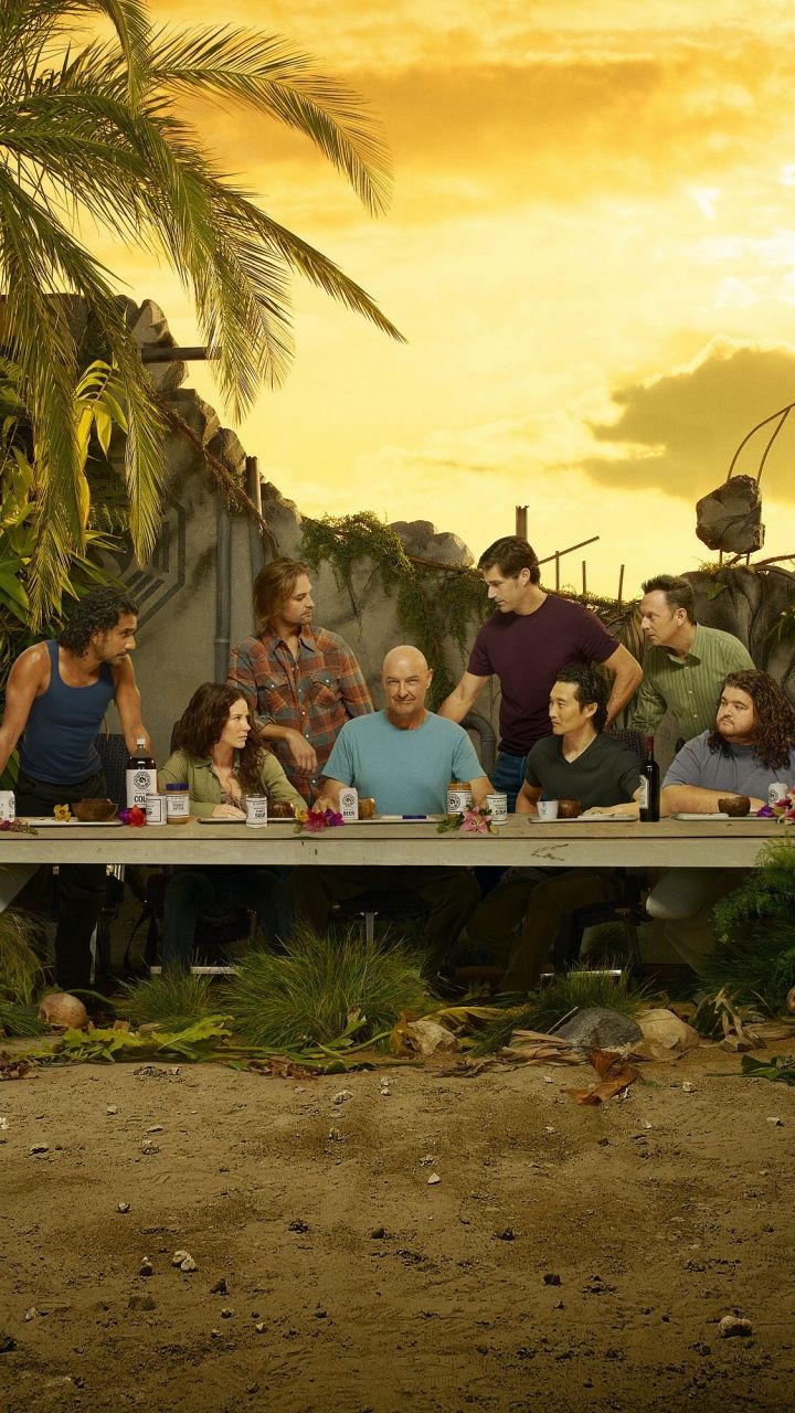 720x1280 Phone wallpaper: Tv Show, Lost, The Last Supper 1405554