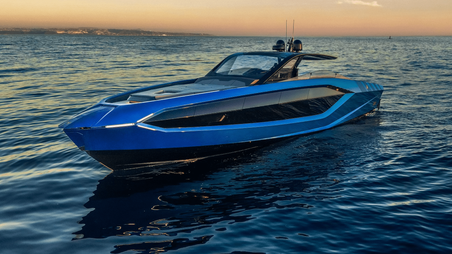 1920x1080 Second Lamborghini yacht in the United State arrives in San Diego