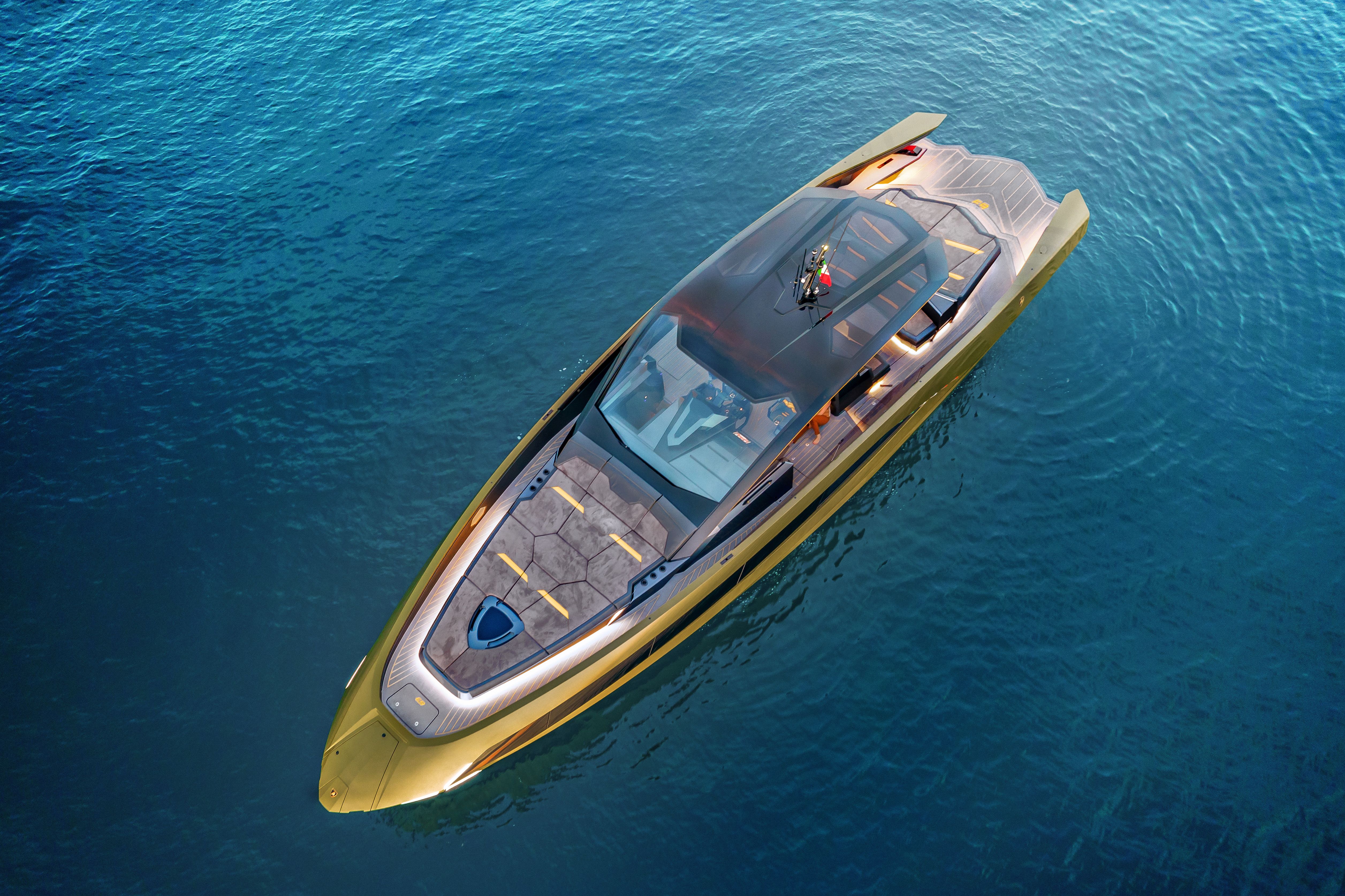 5026x3348 Tecnomar for Lamborghini 63 Wallpaper 4K, Luxury yacht