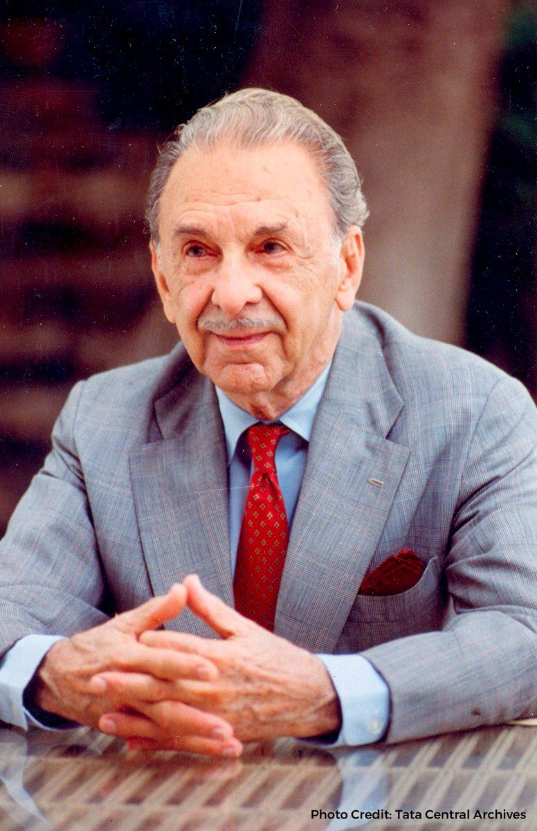 776x1200 JRD Tata Wallpaper