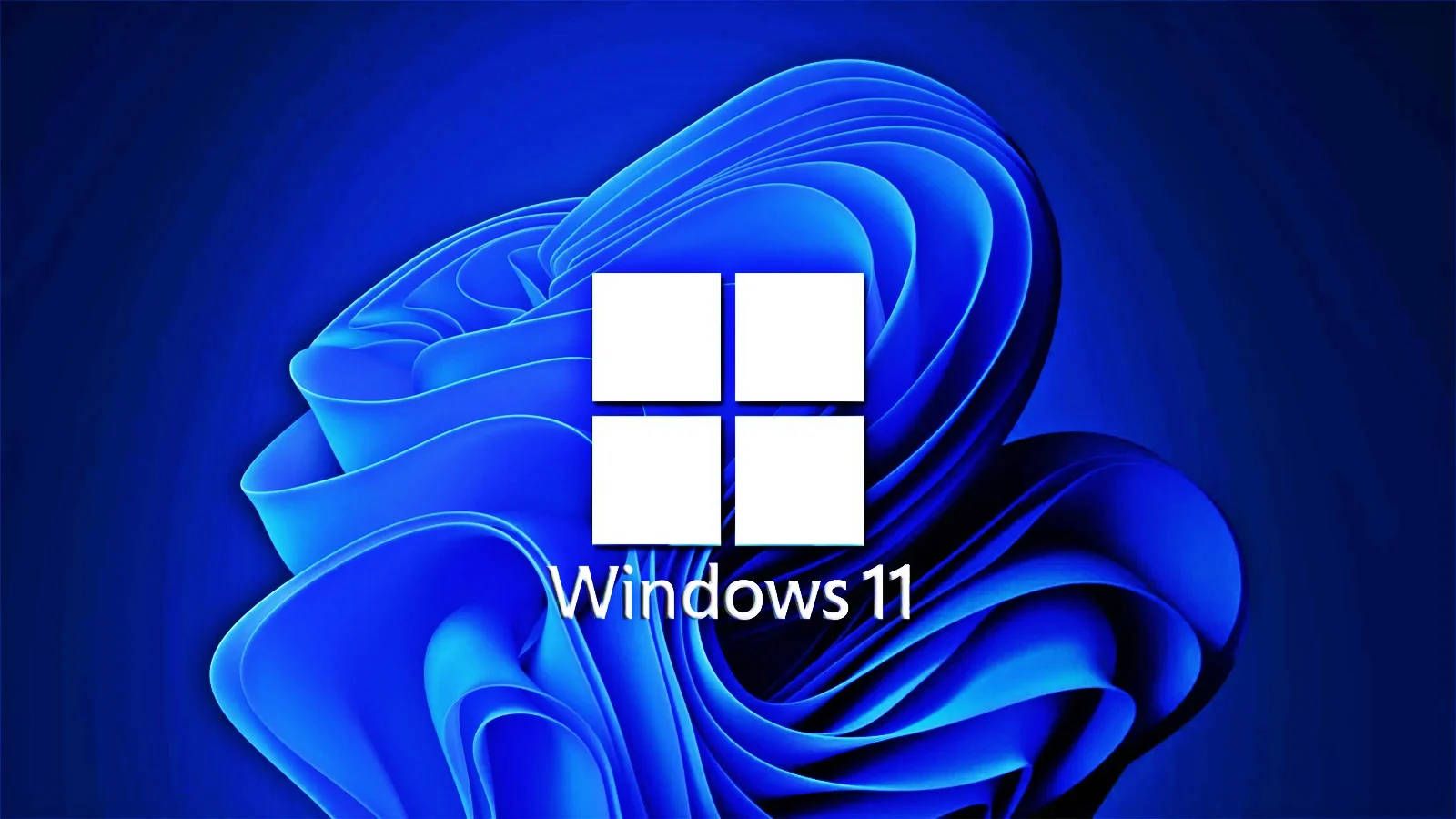 1600x900 Download Original Windows 11 Blue Ribbon Wallpaper