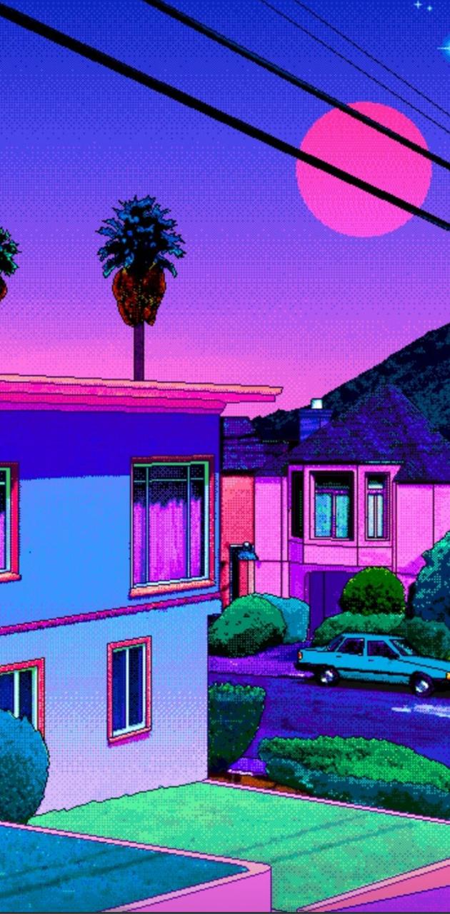630x1280 Dreamwave Wallpaper