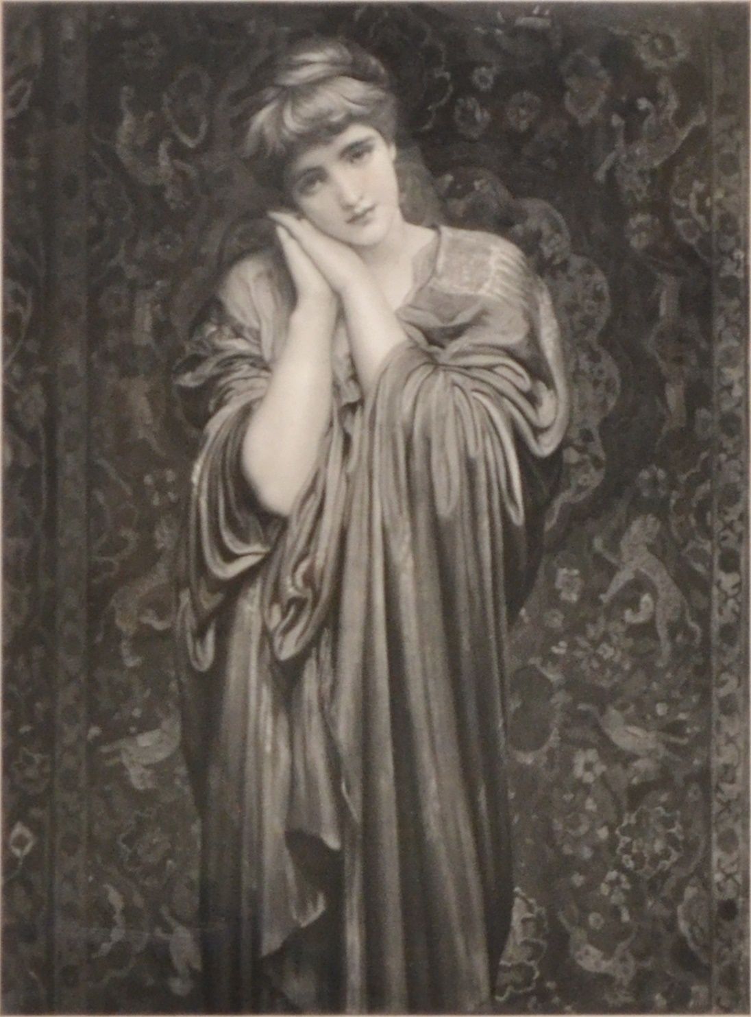 1096x1483 Frederic Leighton. Day Dreams, (1884)