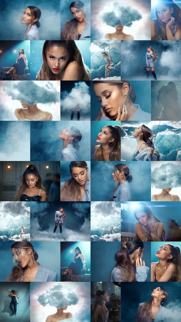 735x1309 Wallpaper, background, collage, aesthetic, music, Ariana Grande, breathing, sweetener. Ариана гранде, Эстетика, Hello kitty