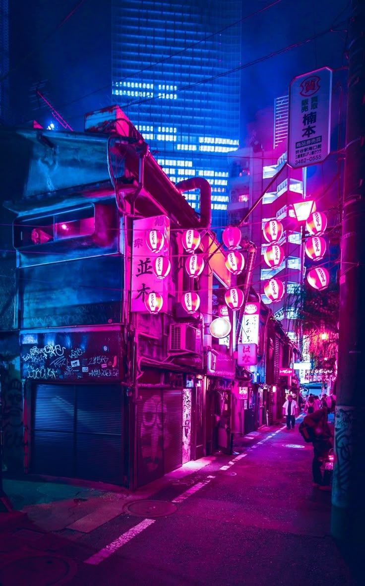 Blue Tokyo Wallpapers - Top Free Blue Tokyo Backgrounds - WallpaperAccess