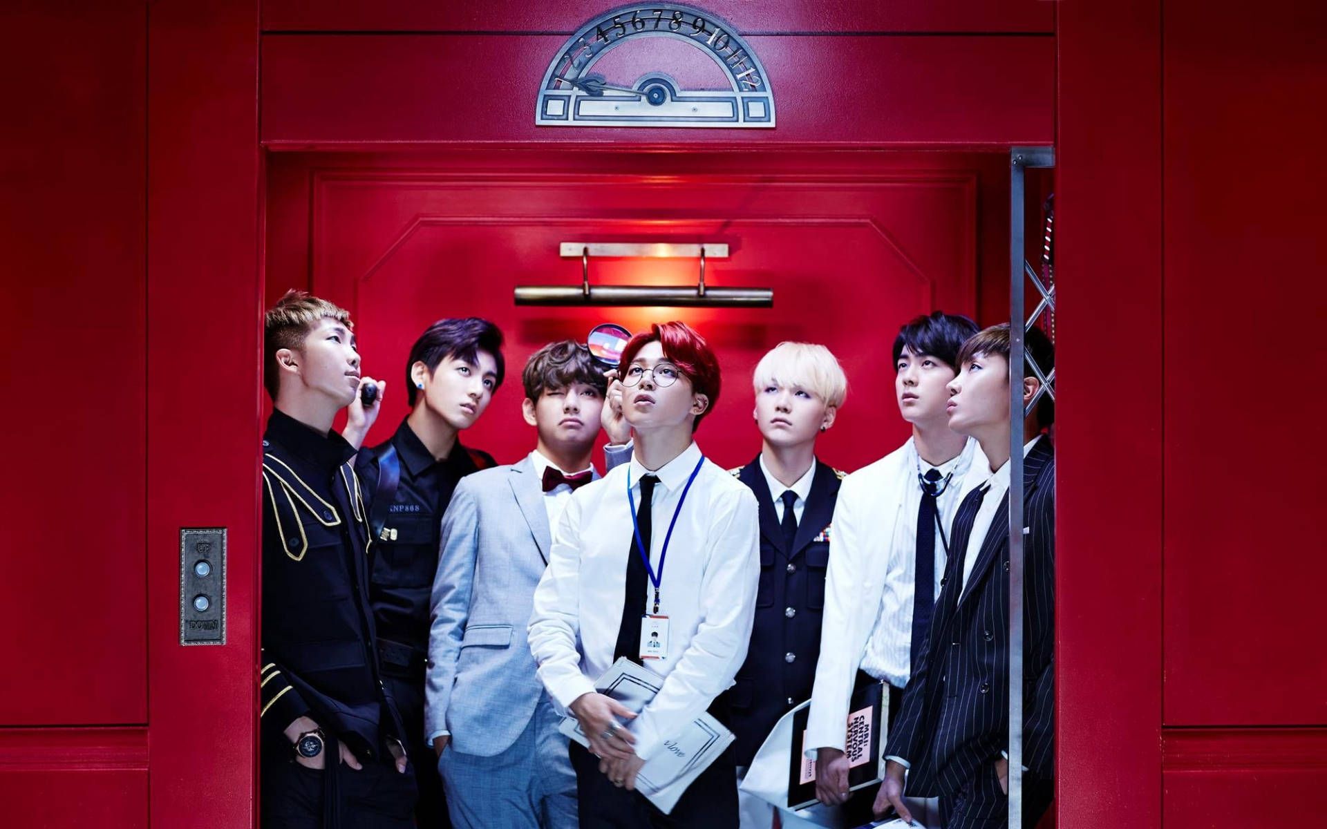 1920x1200 Download BTS Group Photo For Dope Wallpaper