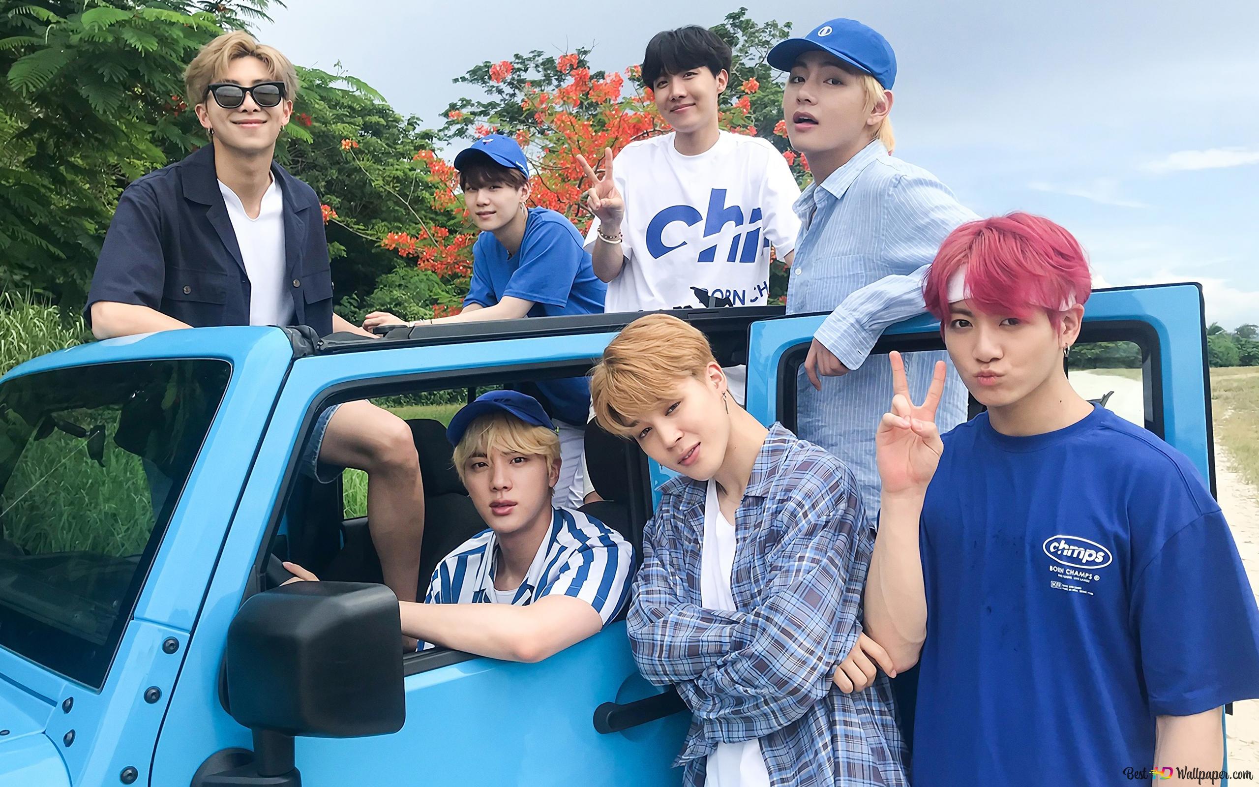 2560x1600 K Pop Band 'BTS' (Bangtan Boys) Members 4K Wallpaper Download