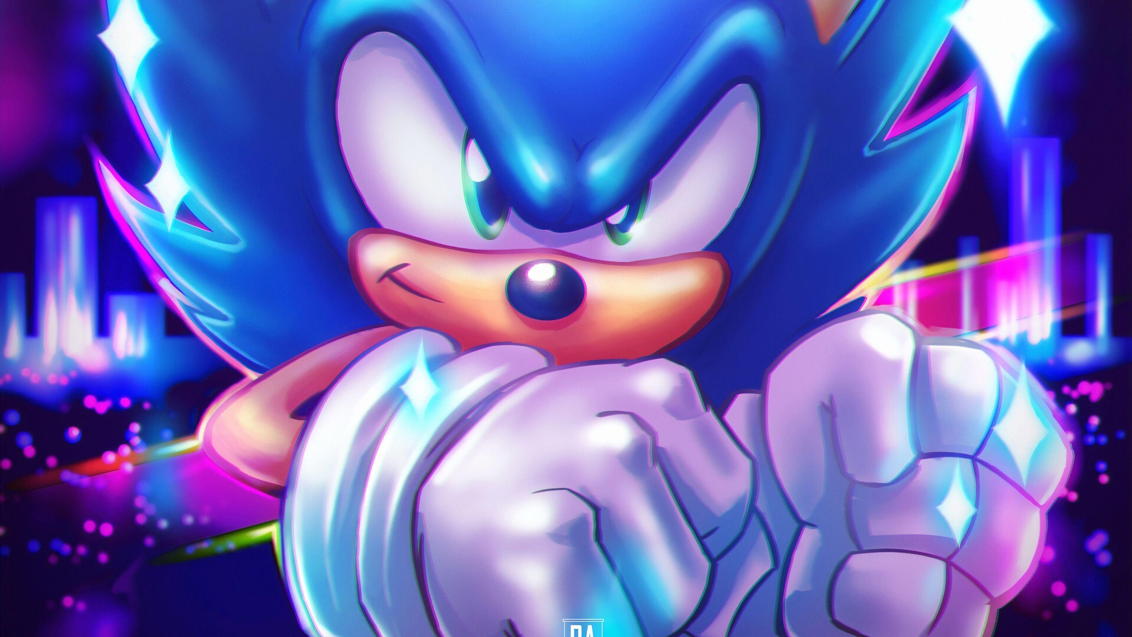 3840x2160 Wallpaper 4k Sonic The Hedgehog Art 4k Wallpaper, Artstation