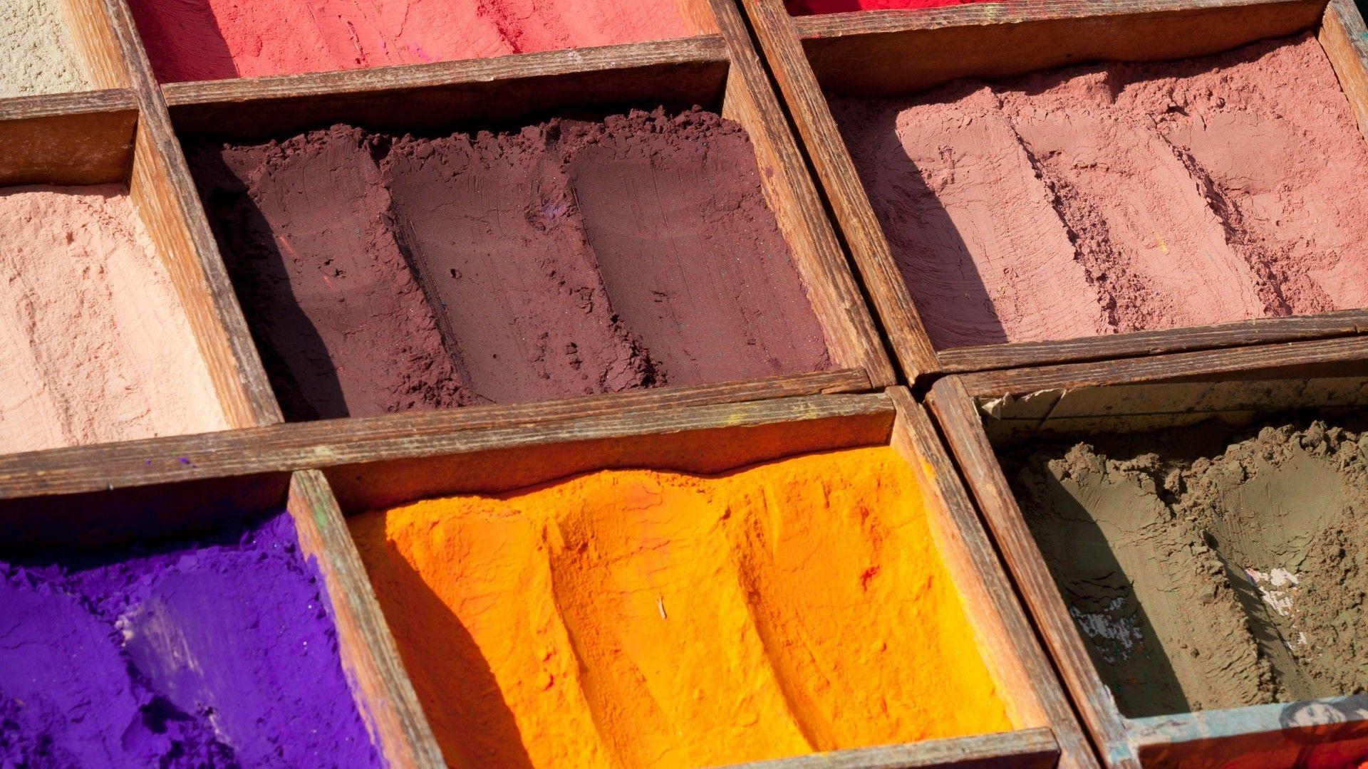 1920x1080 Download 1920x1080 Holi, Spring Festival, Paint Powder Wallpaper