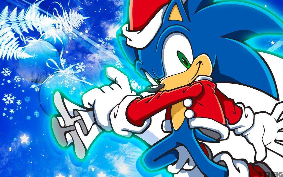 1131x707 Christmas Sonic Wallpaper