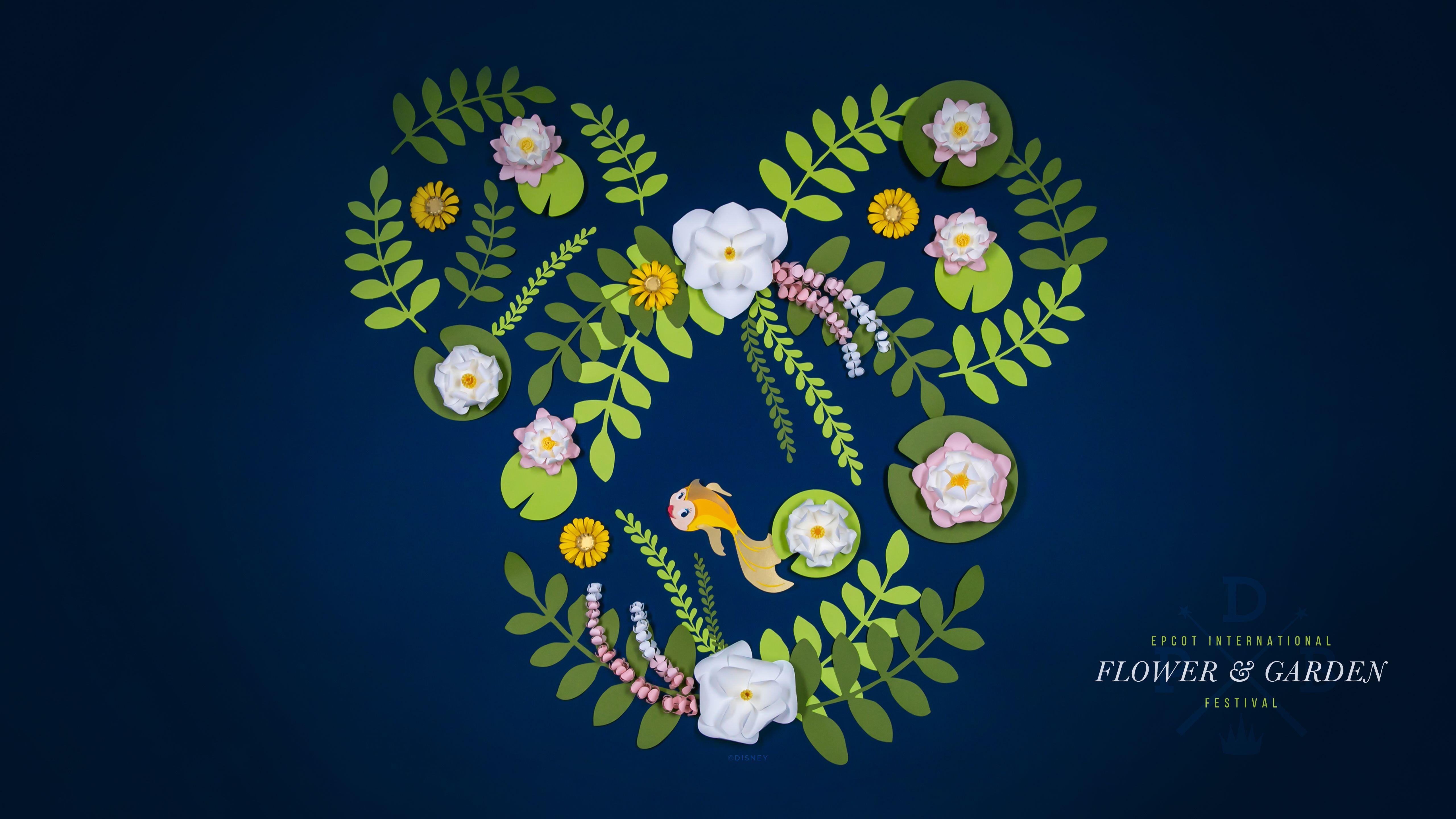 5120x2880 Epcot International Flower & Garden Festival Wallpaper