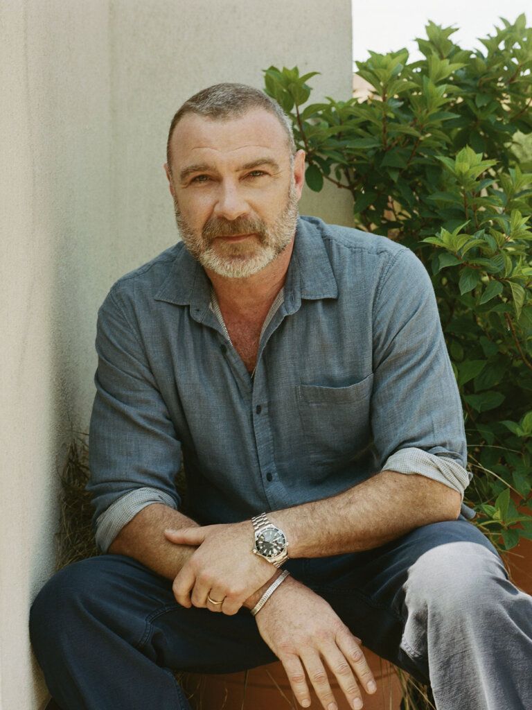 768x1024 Liev Schreiber Described His Happy Place to Us. It's Full of Ice Cream and Cleaning Supplies