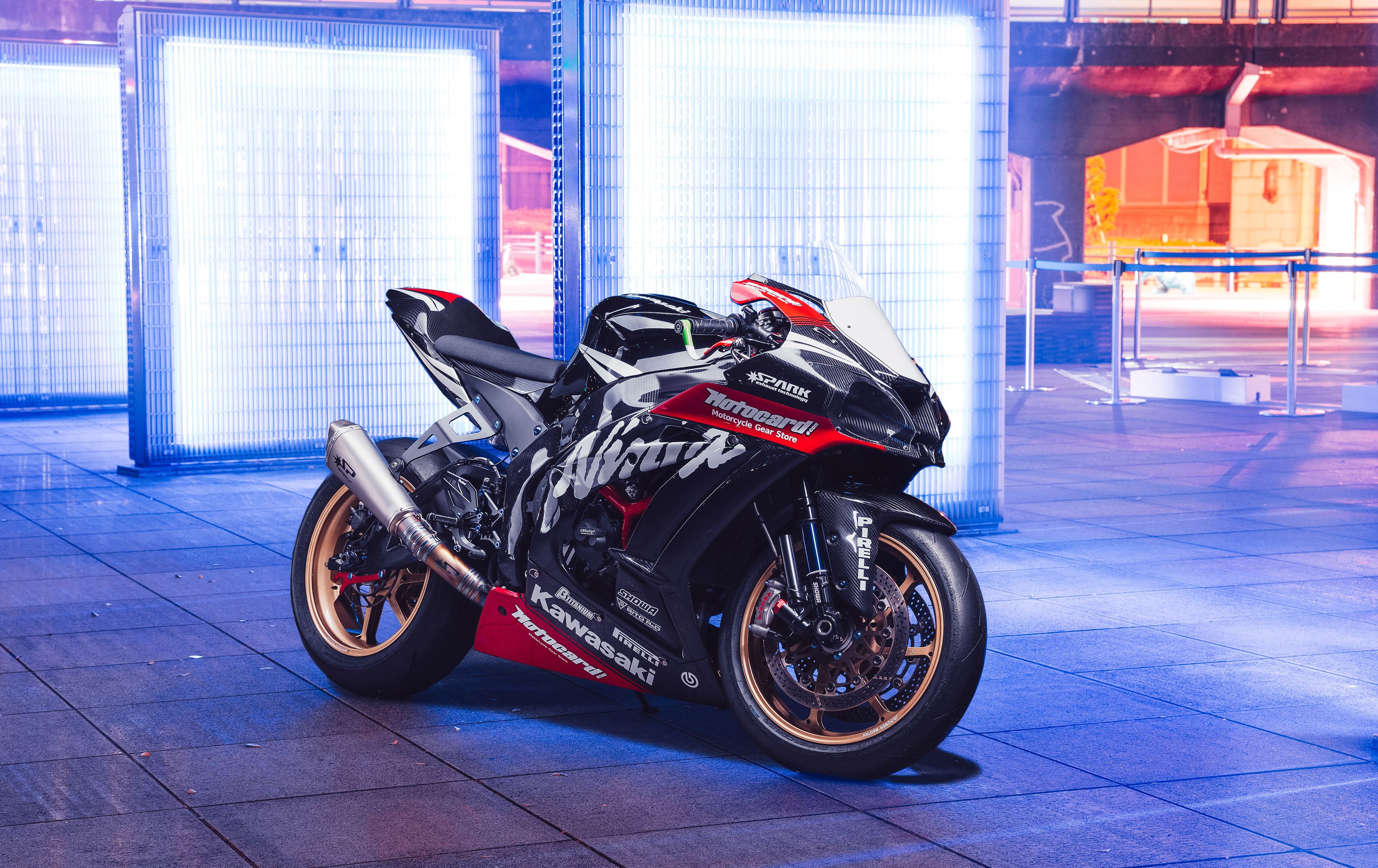 3840x2420 Kawasaki Ninja Wallpaper and Background