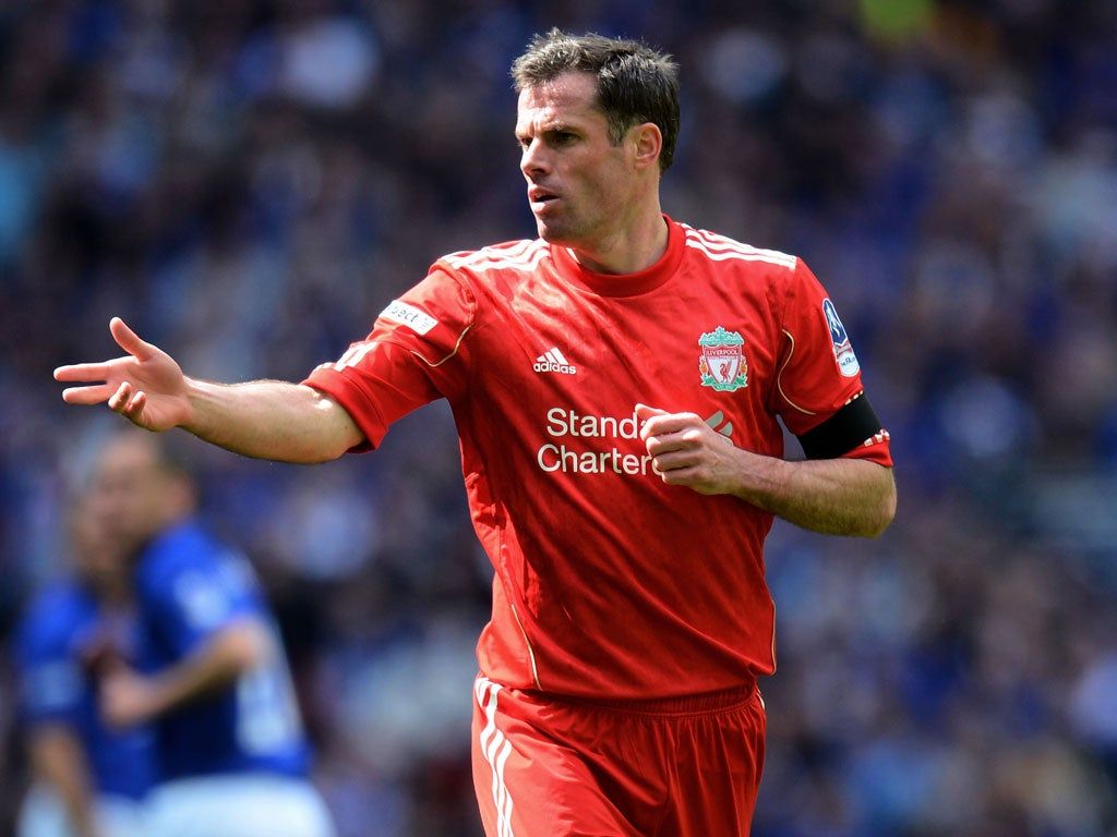 1024x768 Liverpool defender Jamie Carragher says rivalry with Chelsea still exists