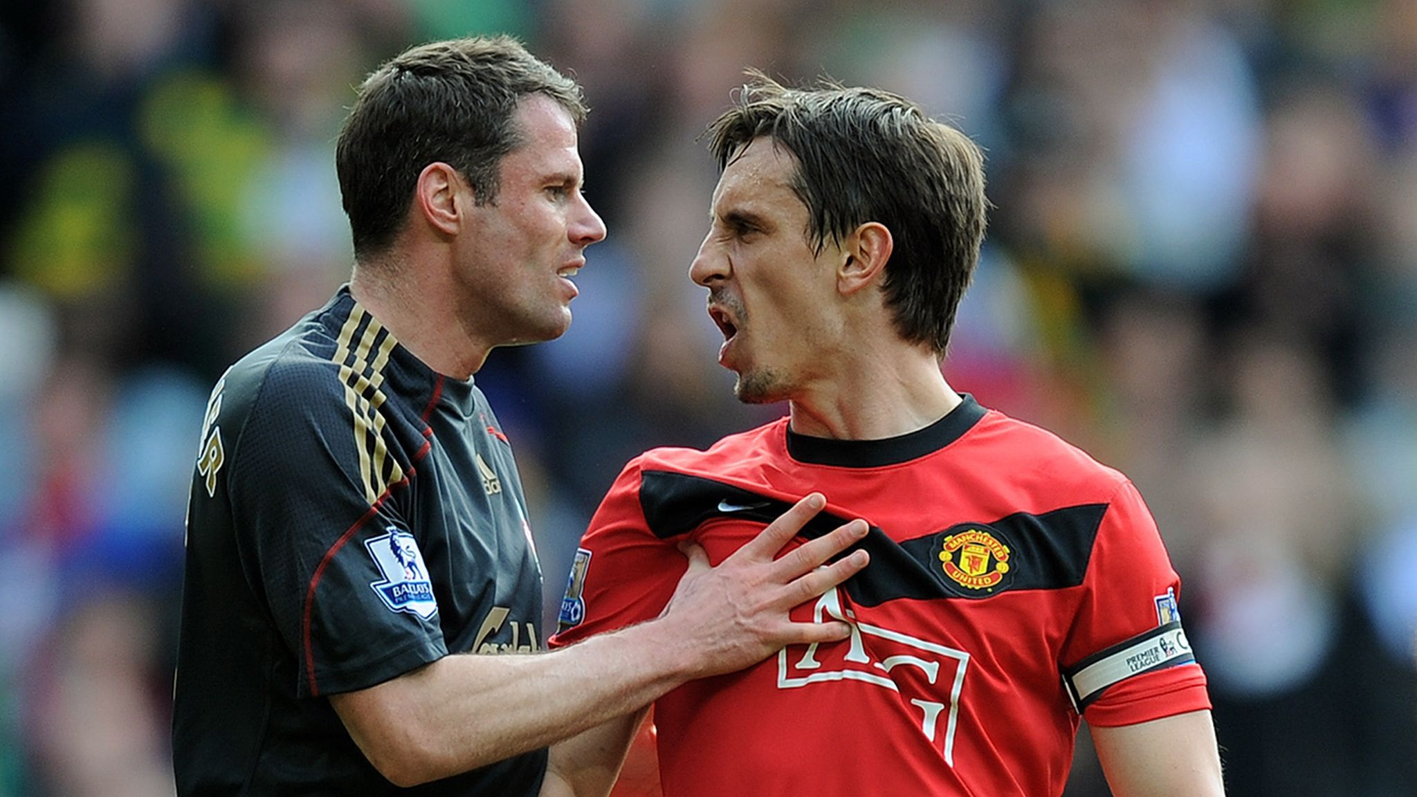 2048x1152 Jamie Carragher and Gary Neville discuss Liverpool vs Manchester United memories