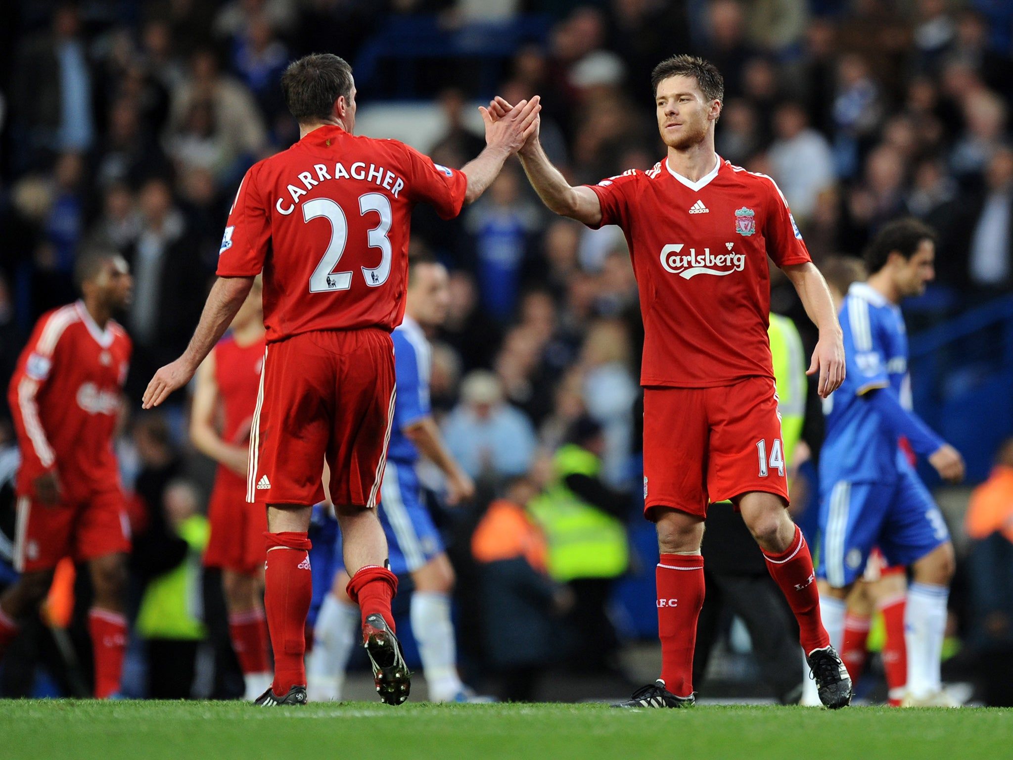 2048x1536 Jamie Carragher Would Make A Terrible Manager, ' Says Former Liverpool Team Mate Xabi Alonso Ahead Of Steven Gerrard Charity Game