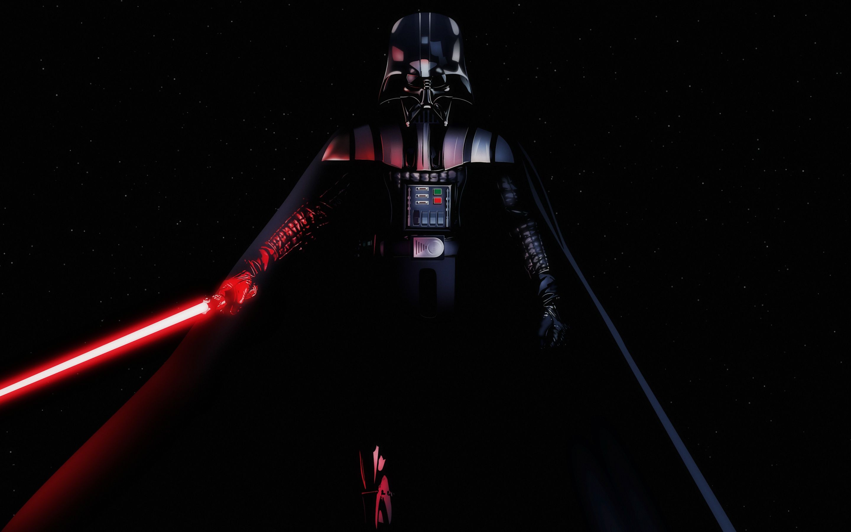 2880x1800 Darth Vader Wallpaper 4K, Black background, Star Wars